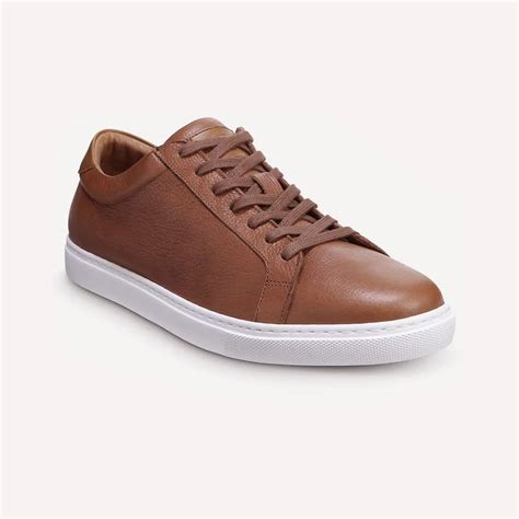 leather casual sneakers men's.